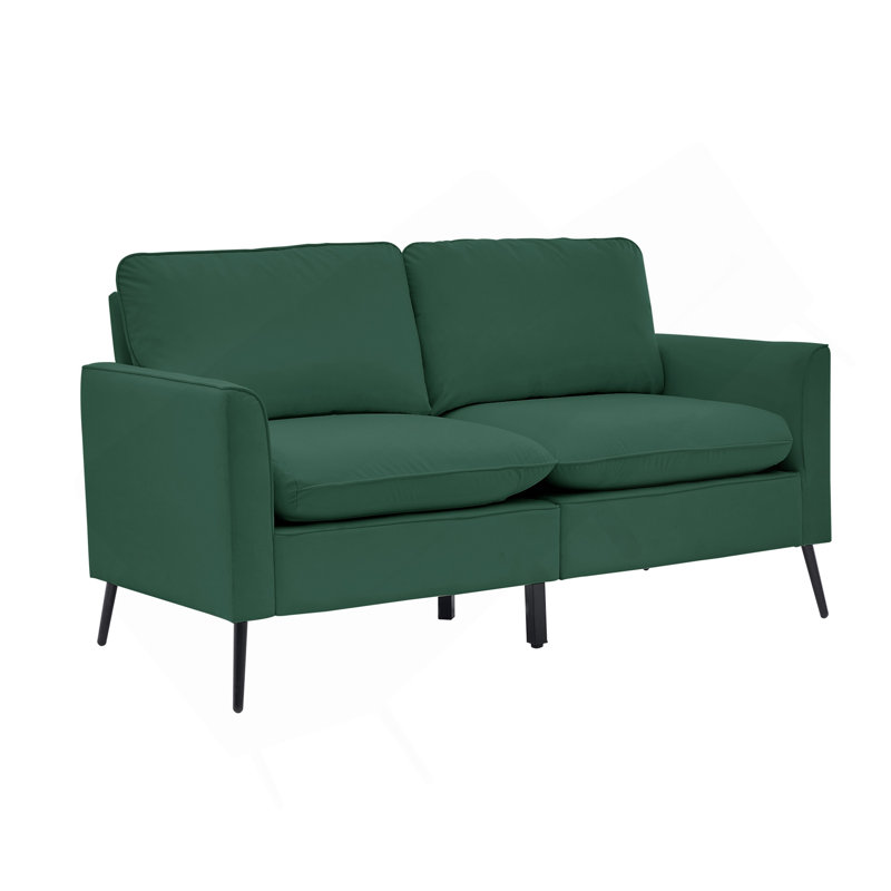 Causeuse en cuir Cat Paw, Vert