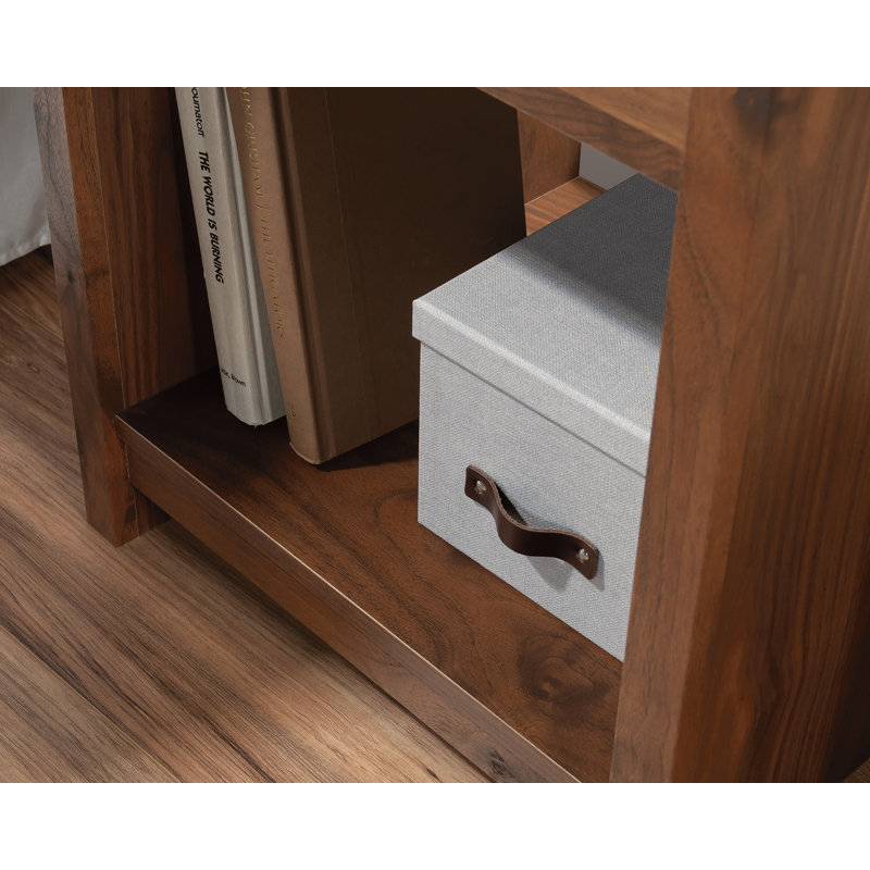 Sleek Night Stand, Walnut