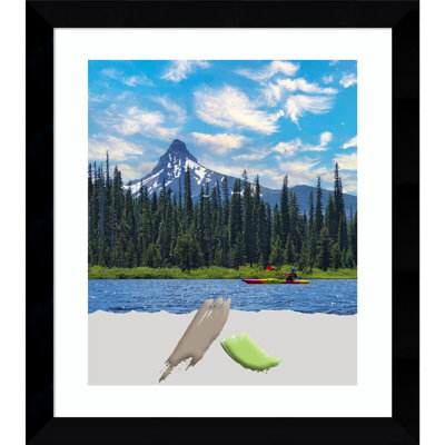 Raniera Black Wood Picture Frame with Mat