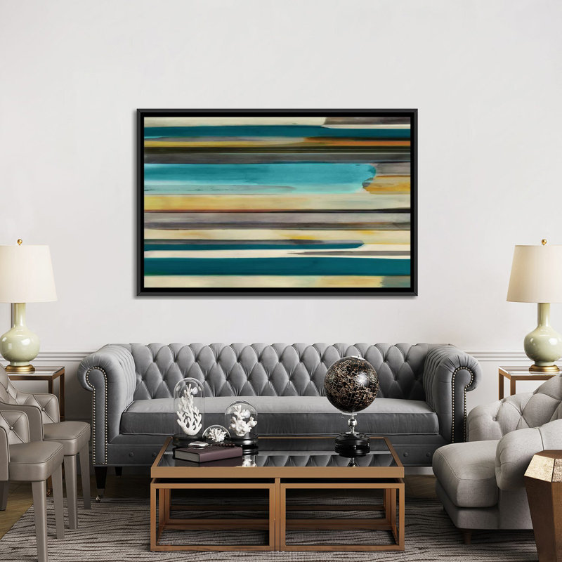 «Everet I» par Edward Selkirk - Giclée sur toile tendue avec châssis, H 18 po x l 26 po x P 1,5 po, Toile avec cadre noir