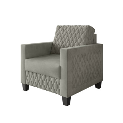 Velvet Upholstered Chair