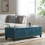 OTTOMAN DE RANGEMENT CHELSEA AVEC STUDS