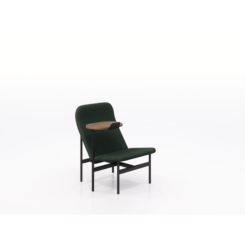 Chaise longue avec table pivotante Avalon, Forêt, Hêtre européen
