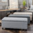 Wheat Storage With Fabric Covering - 41.63 In. Depth, 18.21 Width, Height In Depth X Width Height, Lobby-1725599709