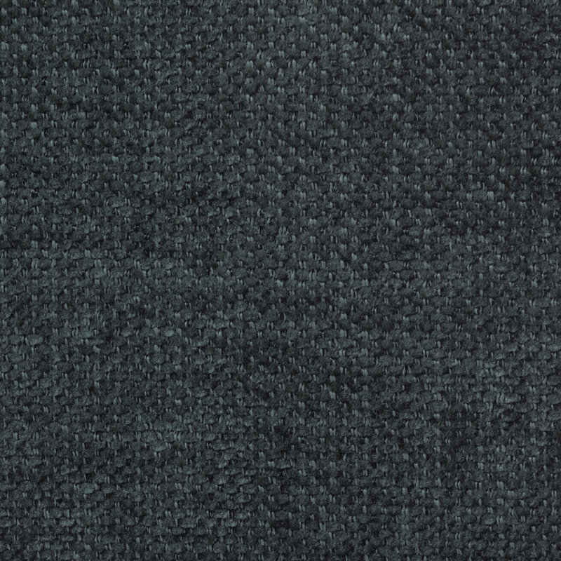 Housse de coussin en chenille douce, Bleu gris