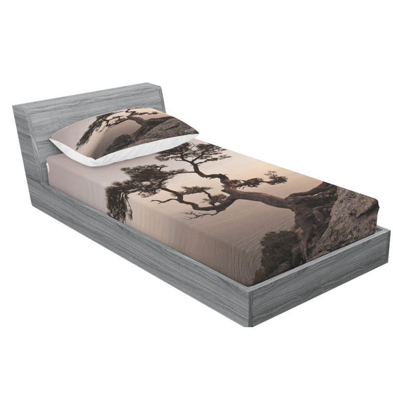Microfiber Sheet Set, Twin XL Sheet Set with Fitted Sheet