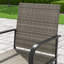 Ensemble de 4 chaises de patio en rotin-306862938