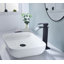 Robinet de lavabo de salle de bain à poignée simple avec bonde escamotable Waterfall