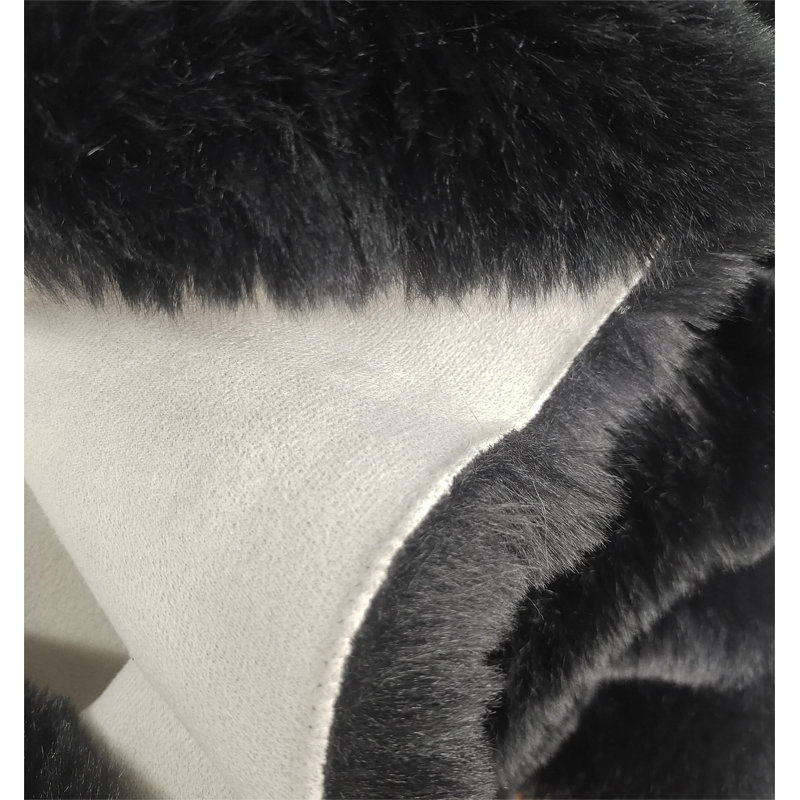 Klynn Faux Fur Indoor Rug, Round 7'10"