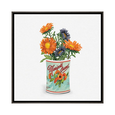 Marigold Brand - reproduction d'art murale - toile encadrée