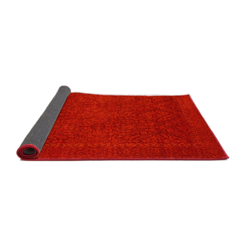 Tapis oriental rouge Toni, Rond 7 pi