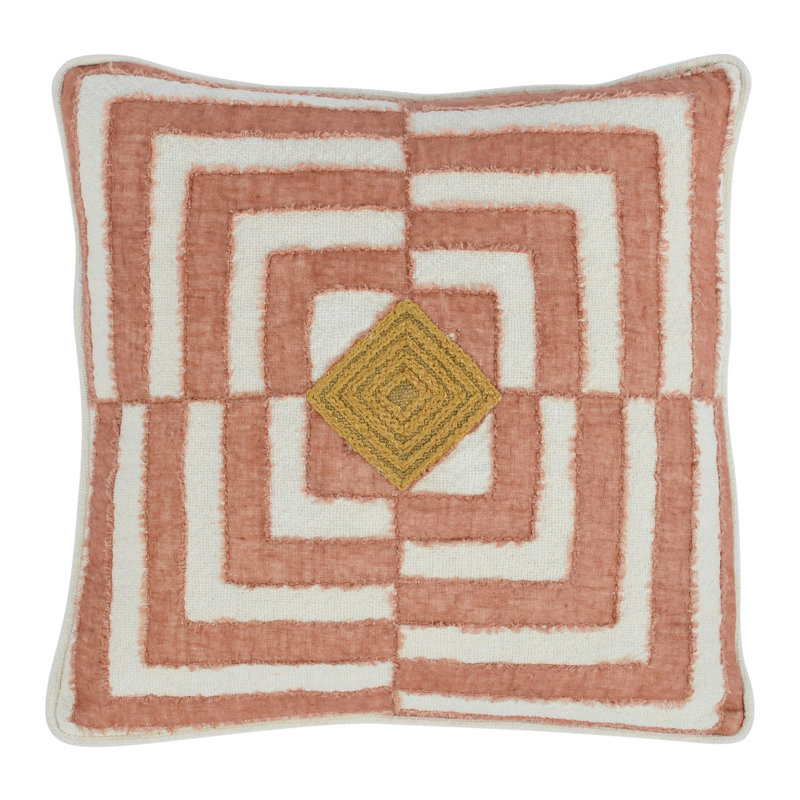Geometric Throw Pillow Cover & Insert