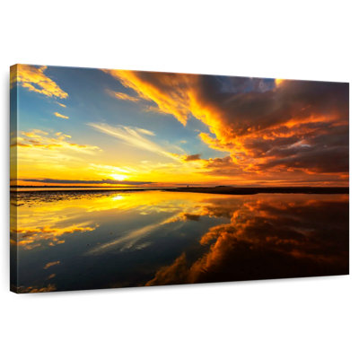 Gillard Sunrise Sky Sea Reflection