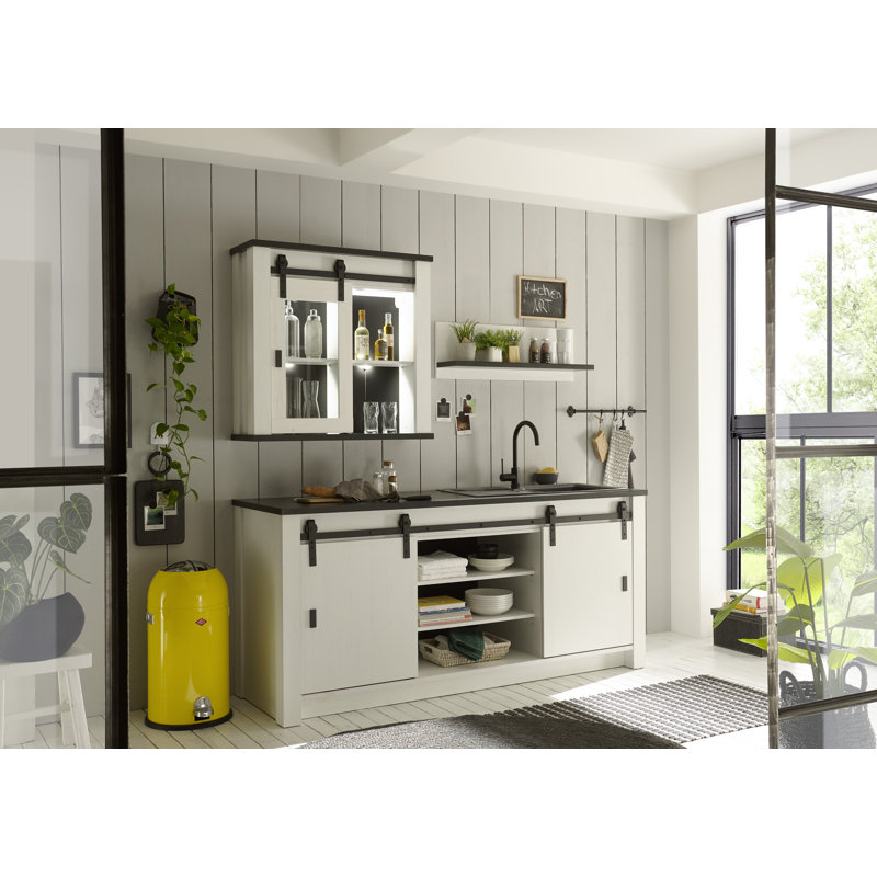 Sherwood 201cm Kitchen Pantry, White