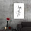 «Line Iris II» par Chris Paschke, art mural en verre acrylique, 12 po x 16 po-1163372934