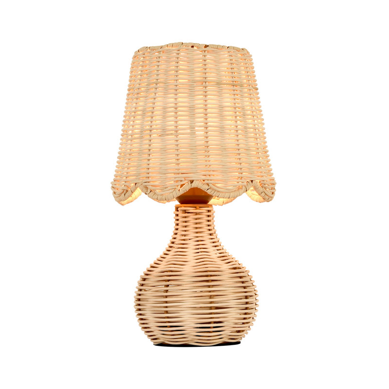 Lampe de table minimaliste 13 po, Beige