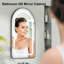 Aishwarya 51cm Wx 80cm H x 11.5cm D Arched Bathroom Medicine Cabinet with LED Mirror-1255608043