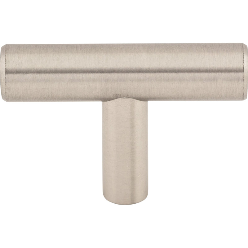 Hopewell Bar Knob, Brushed Satin Nickel