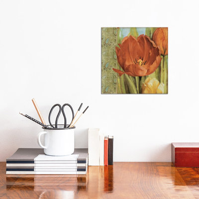 Tulip Paisley by Lisa Audit - Wrapped Canvas Painting
