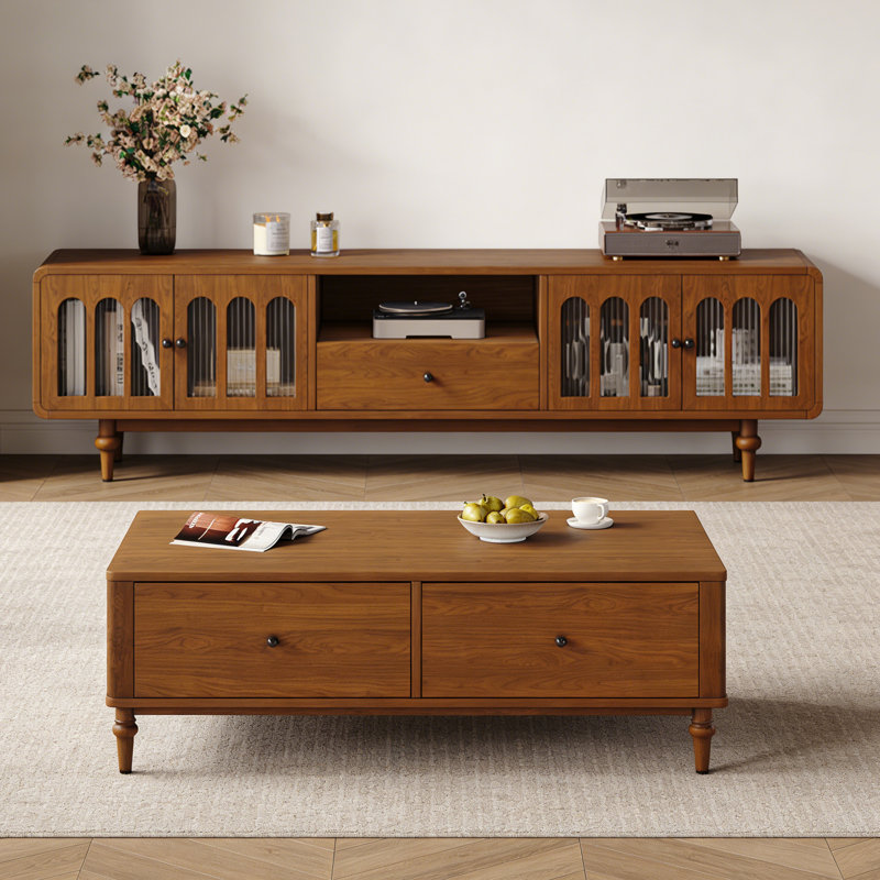 Ensemble de meuble télé et table basse Red Oak