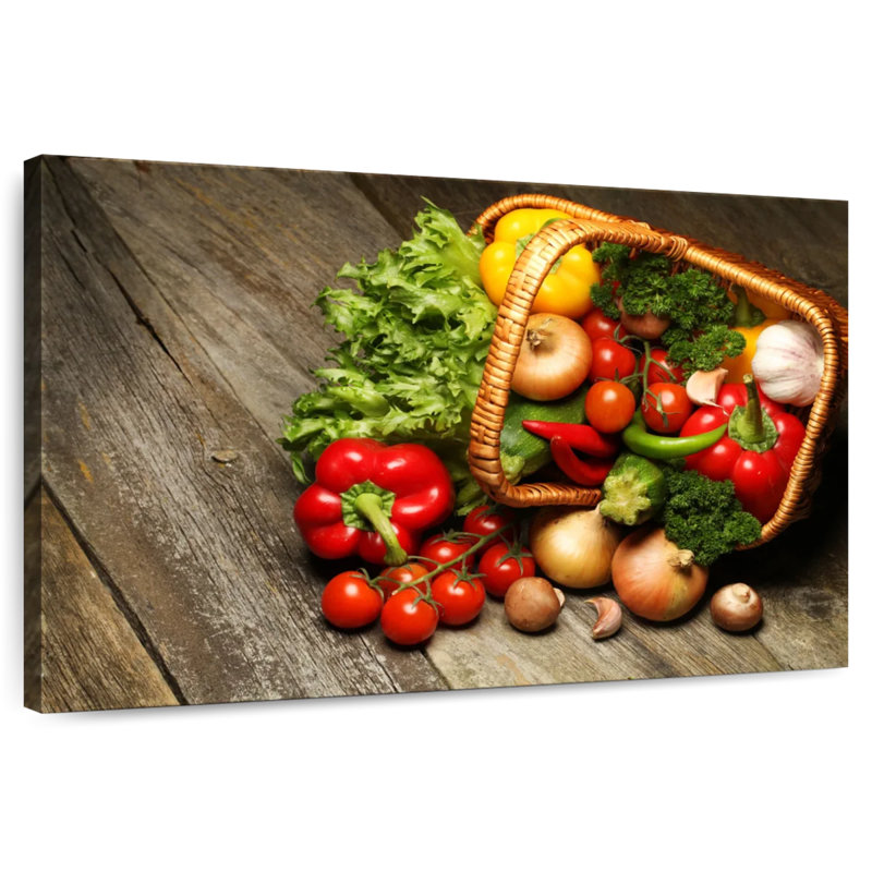 Yarlin Vegetable Basket, 34" H x 51" W