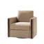 Upholstered Swivel Armchair-126352002