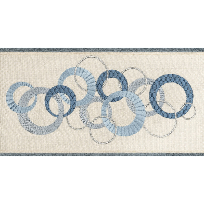 Ensemble de serviettes 3 pièces Annabelle Textiles, Bleu sarcelle