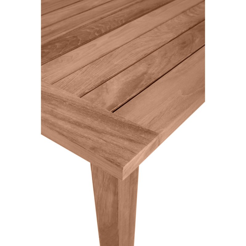 Croquet Teak Outdoor Dining Table