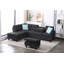 Canapé modulaire en L avec repose-pieds-1212905376