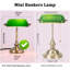 Metal Bankers Lamp