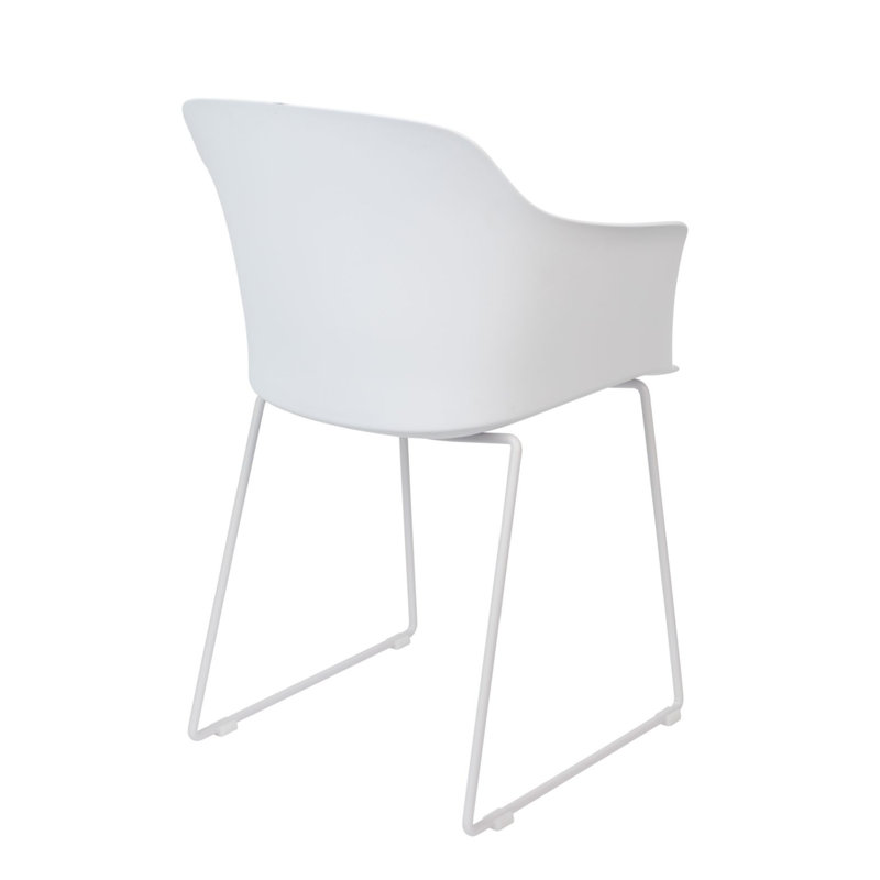 Arm Chair, White