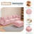Modular Sectional Sofa, 102 Inch L Shaped Couch Set For Living Room, 3-Seater Comfy Cloud Couches With Movable Ottoman, DIY Combination, Chenille-1146605193