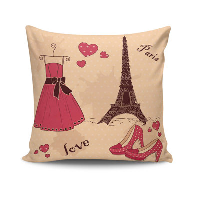 Housse de coussin en polyester Califon