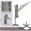 294cm Tilt Parasol