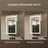 Frantzeska 24''W x 32" H Recessed/Surface Mount Medicine Cabinet with Mirror, Defogger, Dimmer, Outlets & USBs and Interior Mirror