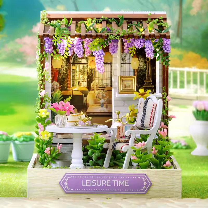 Ensemble de chambre de poupée Leisure Time - Miniature Wizardi