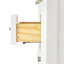 Fluted 600mm Wall Hung Single Vanity Unit with Worktop-94218732