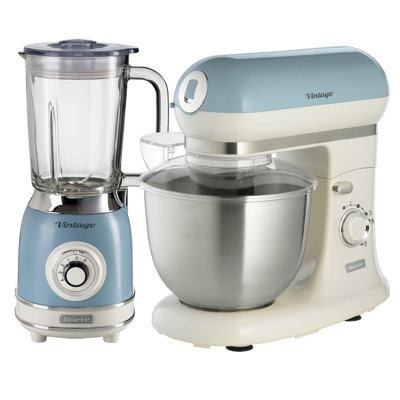 Ariete Vintage 1.5L Glass Jug Blender and 5.5L Stand Mixer