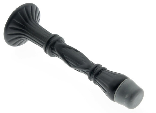 Solid Brass Baseboard Stop, Oil-Rubbed Bronze