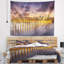 Tapisserie d’horizon de traverses en voie ferrée en polyester avec accessoires suspendus inclus Landscape-28507733