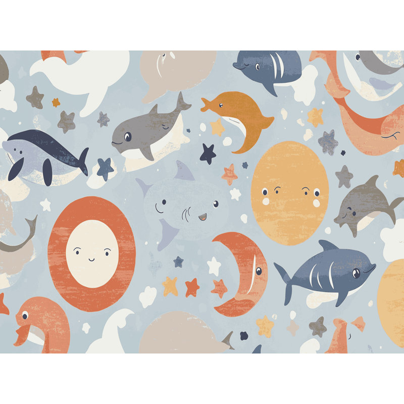 Tapis pour enfants East Urban Home, Rectangulaire 2 pi x 3 pi