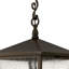 Lanterne suspendue d'extérieur à treillis électrique H 23,3 po à treillis 3-22305938-22995839-22995830