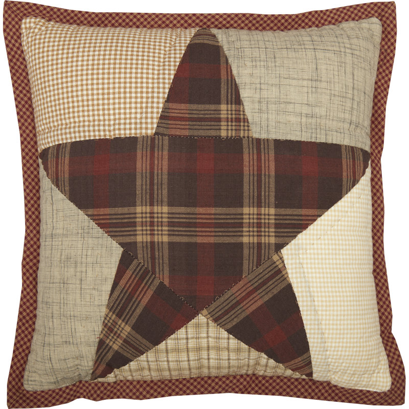Oreiller matelassé Abilene Star 12 x 12