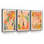 Ensemble de 3 impressions sur toile encadrées-86831930-86831931