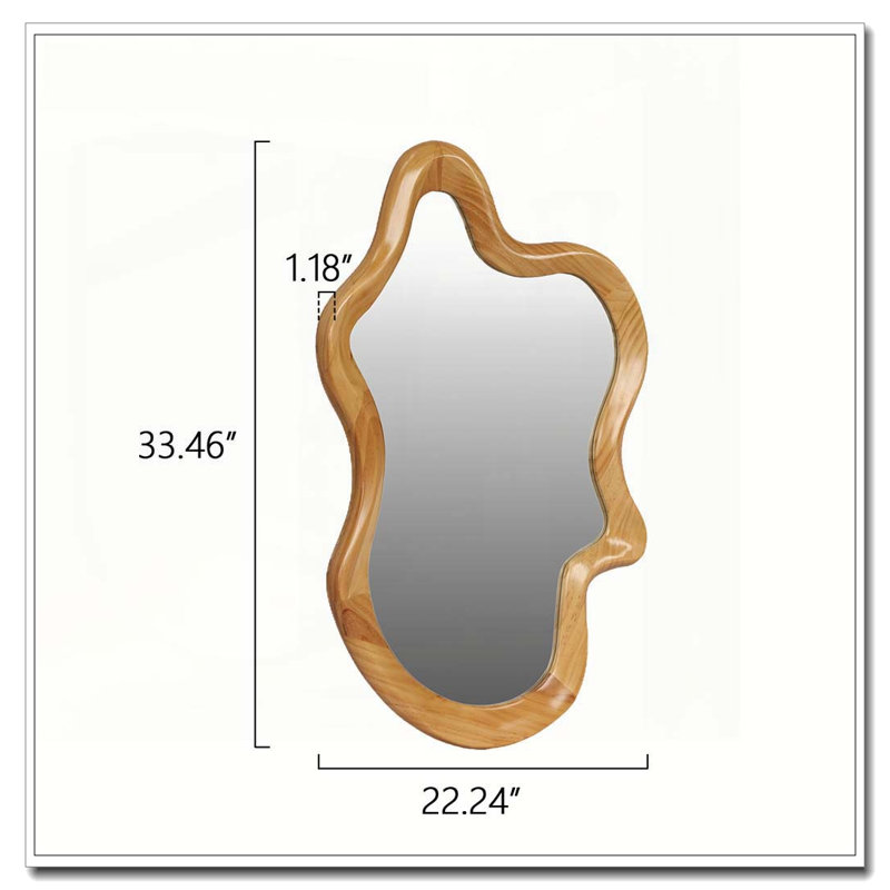 Miroir mural 33,46 "x 22,24"