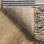 Tapis beige / blanc / noir en jute crocheté à la main Decarlo-45936125
