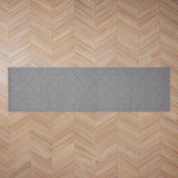 Austell Machine Woven Synthetic Area Rug in Gray