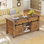 Table basse Lonan avec rangement et compartiment caché