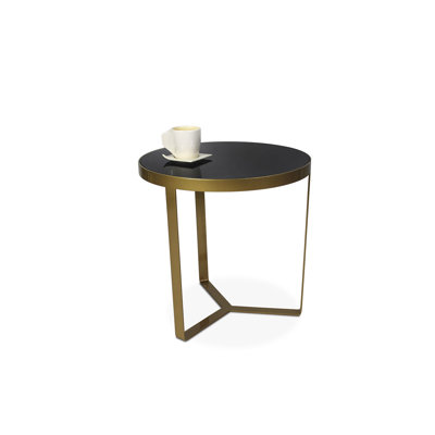Gorsuch Glass Top Frame End Table