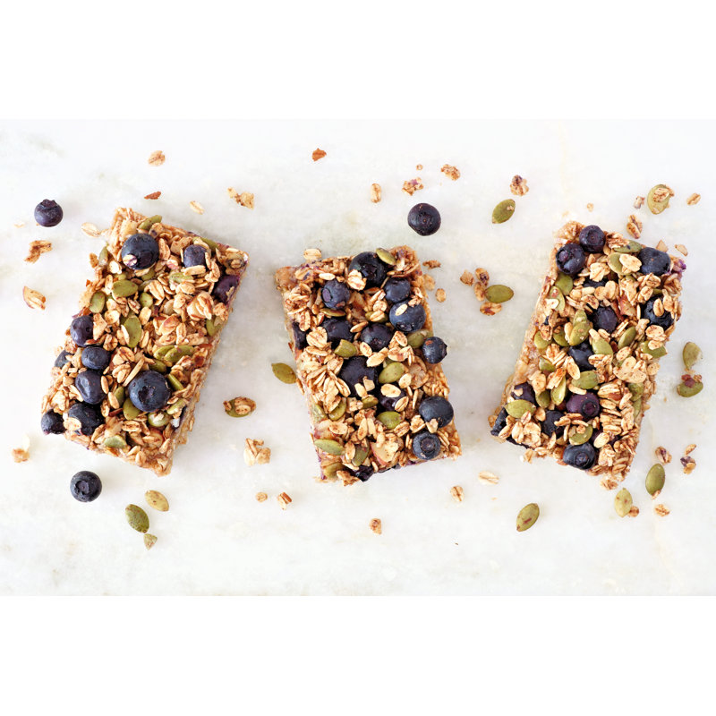 Breakfast Bars by Jenifoto - Wrapped Canvas Print, 30cm H x 46cm W x 3.8cm D